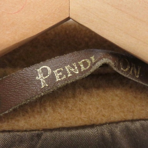 (VTG) Men’s 42 PENDLETON Carmel Wool Overcoat - Picture 6 of 6